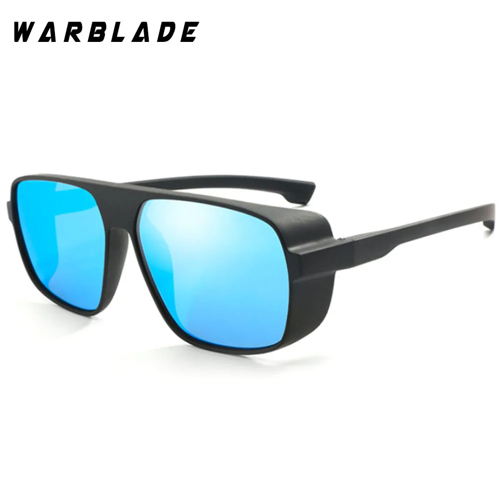 blue lens Очки ночного видения для фар, поляризованные солнцезащитные очки для вождения, желтые линзы, защита UV400, Ночные очки для водителя - Цвет линз: blue lens