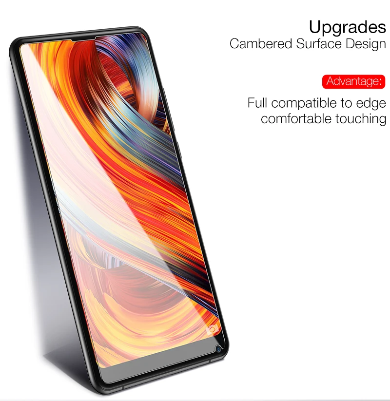 Ультратонкая защитная пленка CAFELE из закаленного стекла для Xiaomi Mi Mix 2 для Xiaomi Mi Mix 2 экрана