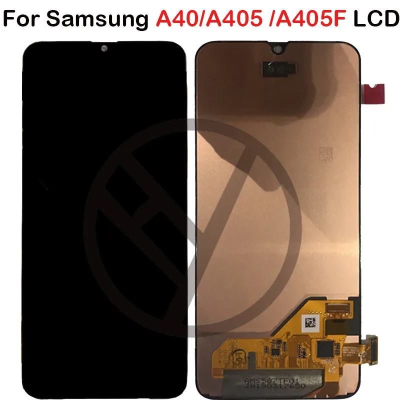 Для Samsung Galaxy A40 A405F A405DS A405 ЖК дисплей сенсорный экран дигитайзер стекло сборка +