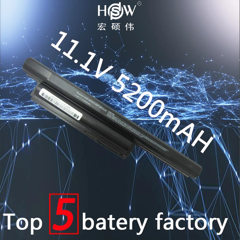 HSW Аккумулятор для ноутбука SONY VGP BPS22 BPS22A VPC EA EB EC EE bateria akku|laptop battery for sony|laptop batterybattery
