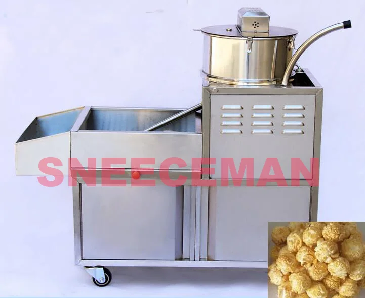 Газовая и электрическая машина для производства попкорна на продажу|electric making|gas