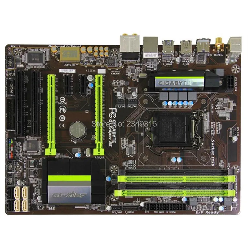 Для Gigabyte GA G1.Sniper B5 оригинальная б/у материнская плата для настольного компьютера