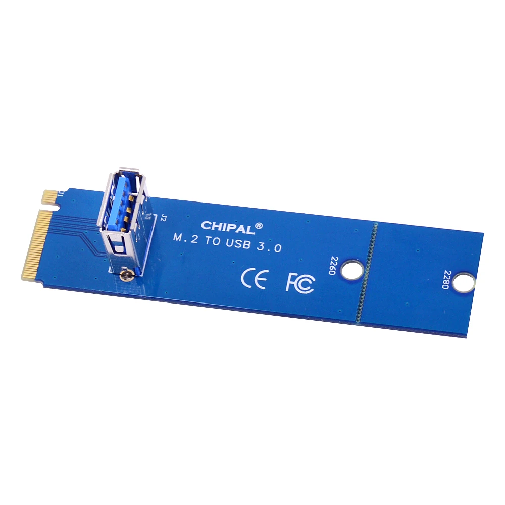 Адаптер CHIPAL NGFF M.2 на USB 3 0 карта M2 USB3.0 для PCIe PCI E расширения майнера BTC LTC ETH|ngff m.2|to usbm.2