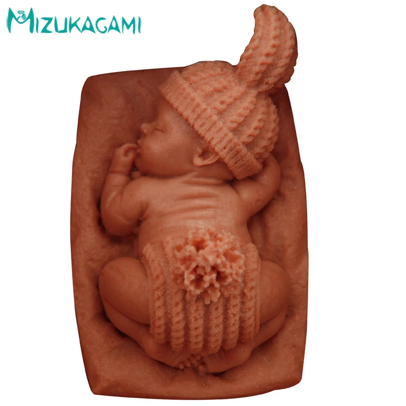 3D Мыло для маленьких мальчиков DIY шоколадная силиконовая форма торта помадка