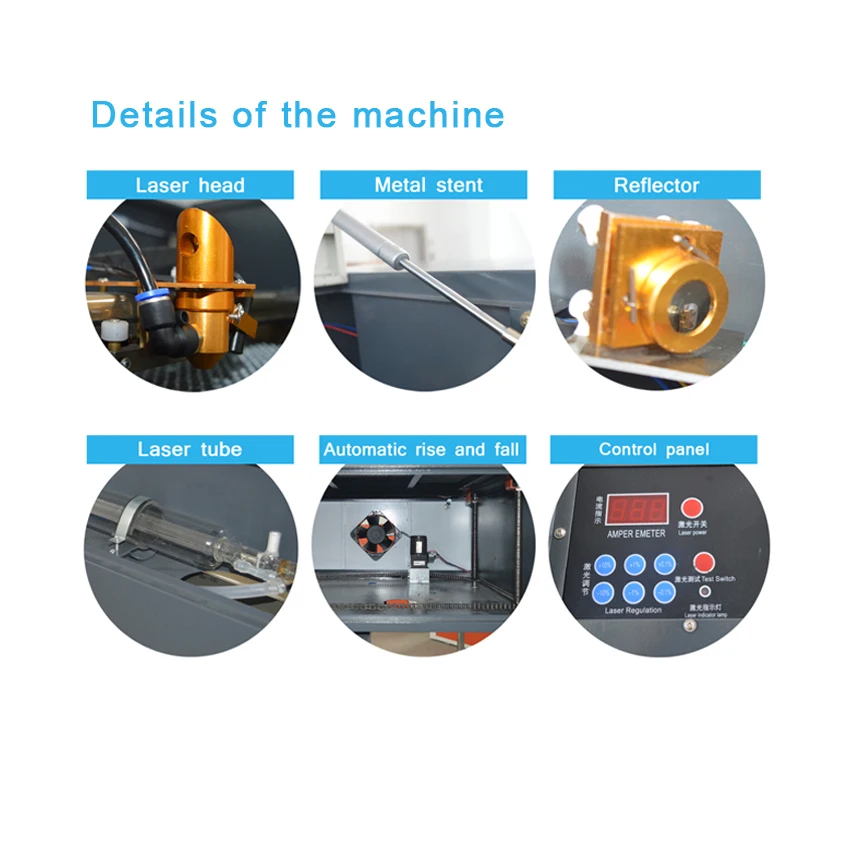 4060 Laser Engraving Machine for Leather/Carpentry/Printing /Packaging /Construction/ Molds/Dies/Crafts/Advertising | Инструменты