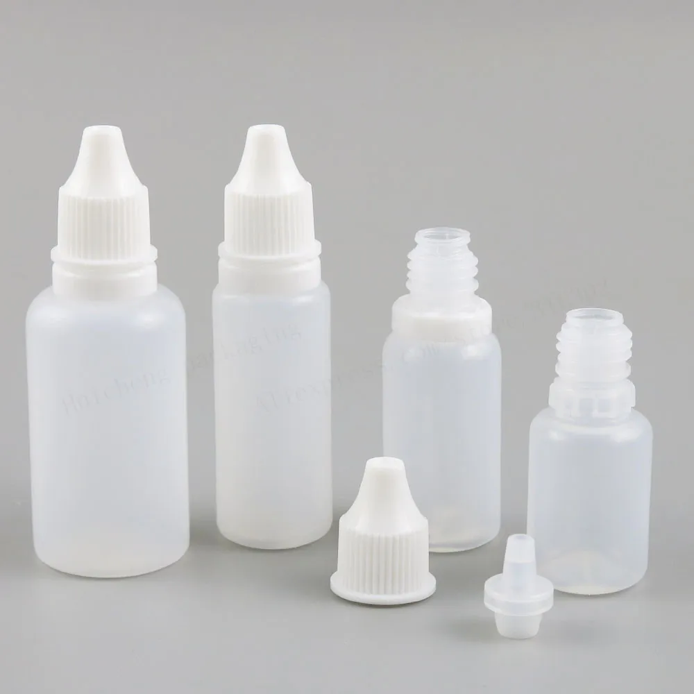

5ml 10ml 15ml 20ml 30ml 50ml 60ml Empty Plastic Squeezable Dropper Bottles Eye Liquid Dropper Sample Eyes Drop Bottle