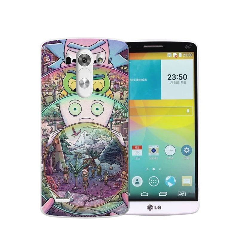 Rick And Morty чехол для телефона LG G4 G5 G6 K7 K8 K10 2017 Nexus 5X X Power 2 3 Мягкий ТПУ силиконовый