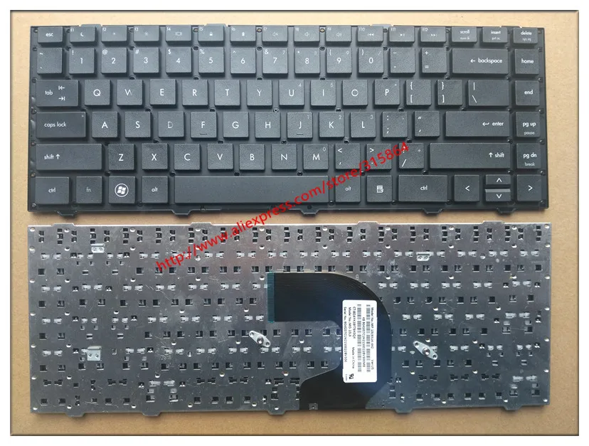 

US New laptop keyboard for HP 4440s 4440 4441 4446 4441S 4445s 4446S English black