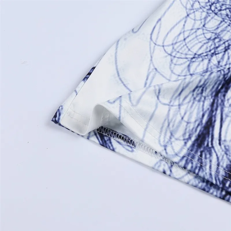 Футболка Мужская/женская с коротким рукавом модная тенниска 3D Джокер