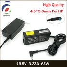 QINERN 19,5 V 3.33A 65W 4,5*3,0mm AC Портативный адаптер питания для ноутбука HP Envy 17 6 14 Pavilion 15 PPP009C 15-J009WM