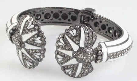 Винтажные браслеты на запястье GrayBirds эмалированные и хрустальные роскошные