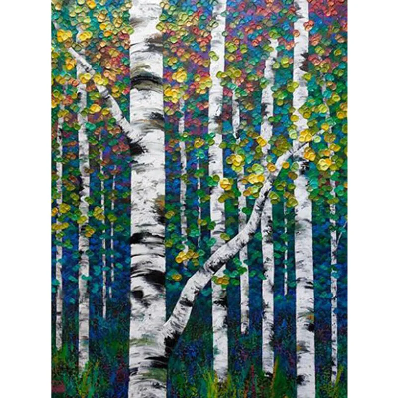 Diamond Painting Landscape Full Square/Round Mosaic Rhinestone Picture Handicraft Art Home Decor Embroidery Tree H927 |