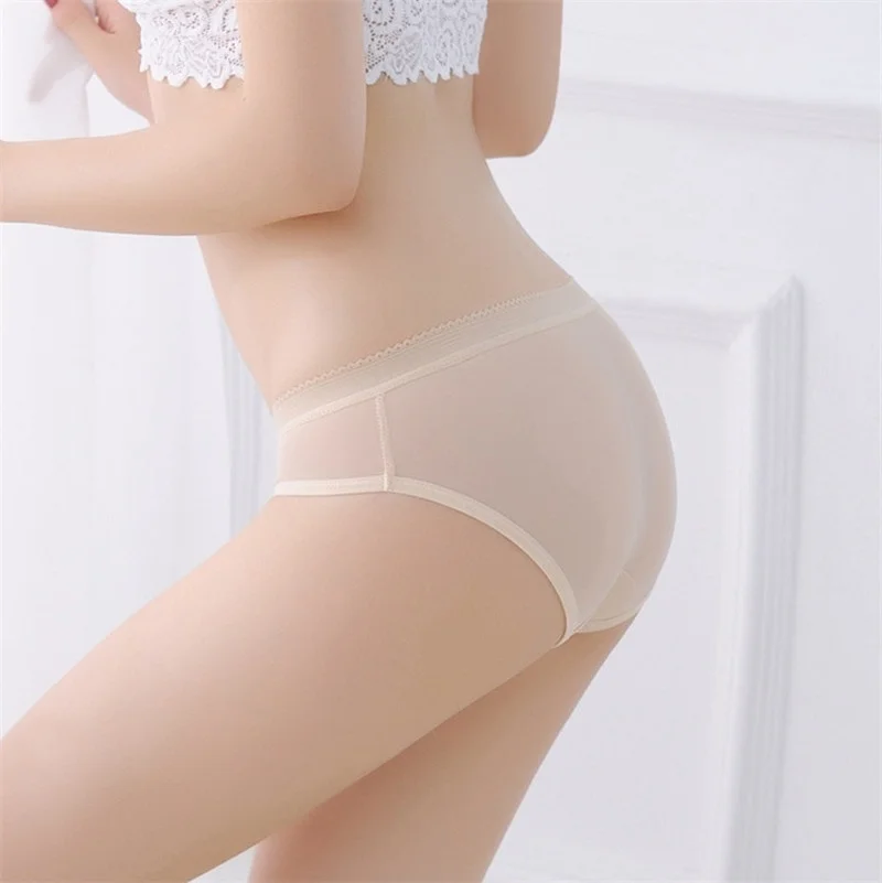 3 шт. Дамское Сетчатое нижнее белье трусы трусики стринги Ropa Interior Femenina кружевные