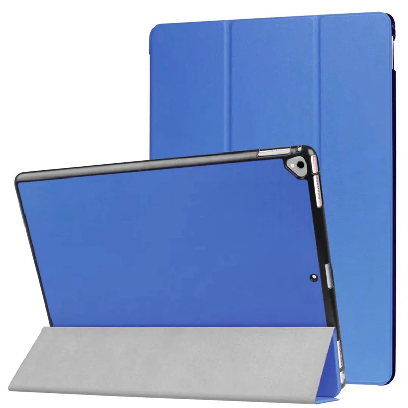 Ультра тонкий кожаный чехол для ipad pro 12,9 / Smart Cover для ipad pro 12,9 с функцией автоматического пробуждения сна+ пленка+ ручка