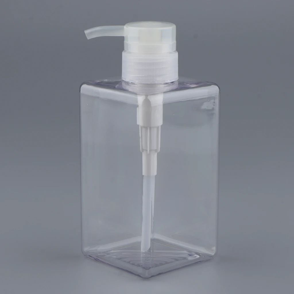 Refillable Empty Bottles Shampoo/Liquid Traveling Pump Container Bottle Set 450ml for Lotion Body Wash Massage Oils | Красота и