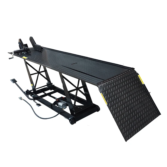 

Motorcycle Lift Manual Pneumatic Amphibious Motorcycle Repair Station
