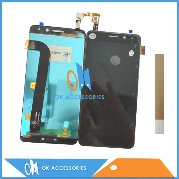 

High Quality Black White For GM5 Plus LCD+Touch Screen Digitizer With Tape Replacement 1PC/Lot .