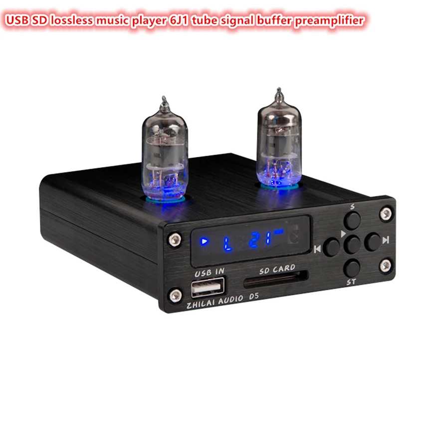 HiFi Качество звука без потерь Музыкальный плеер 6J1 трубчатый буфер сигнала