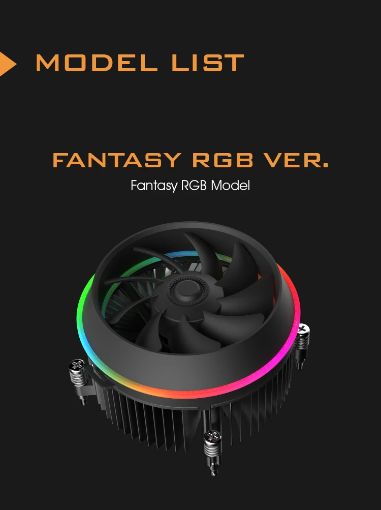 Aigo Shadow cpu RGB кулер 100 мм 4Pin светодиодный RGB вентилятор Радиатор cpu кулер PC cpu вентилятор радиатор охлаждающий алюминиевый теплоотвод Master