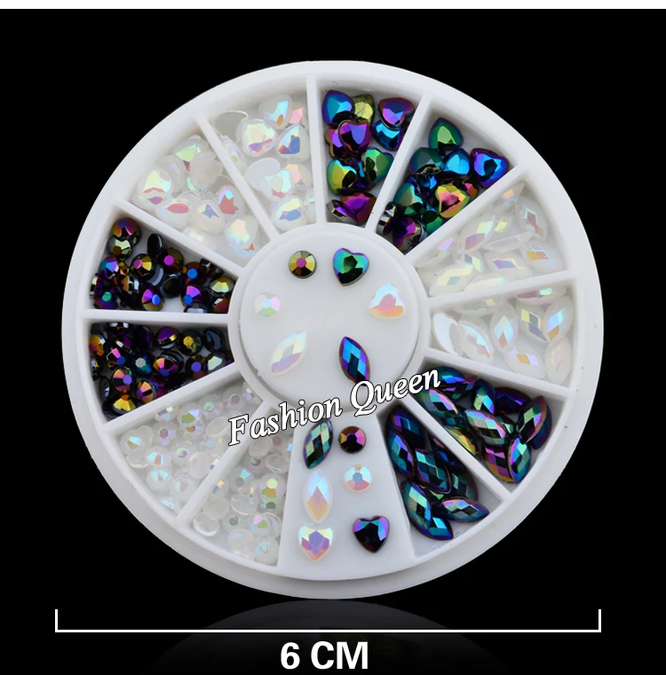 Новинка! Белая AB черная блестящая фотобумага круглые сердца дизайн акриловая