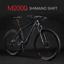 Горный велосипед MTB углеродная рама SHIMAN0 M2000 переключения MT200