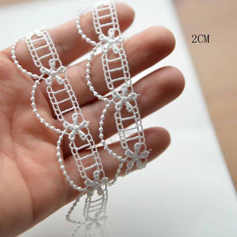 hot sale Exquisitely water soluble embroidery lace dress accessories width 2cm G557 | Дом и сад