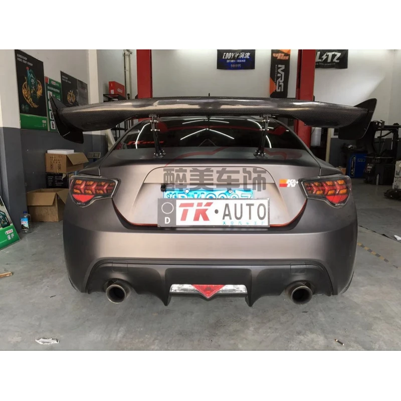 Для Subaru BRZ Toyota 86 GT86 2012- карбоновый и металлический кронштейн GT Спойлер винт крепления