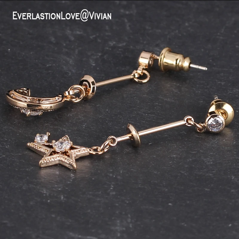 Женские серьги-кисточки с цирконием класса AAA | Украшения и аксессуары