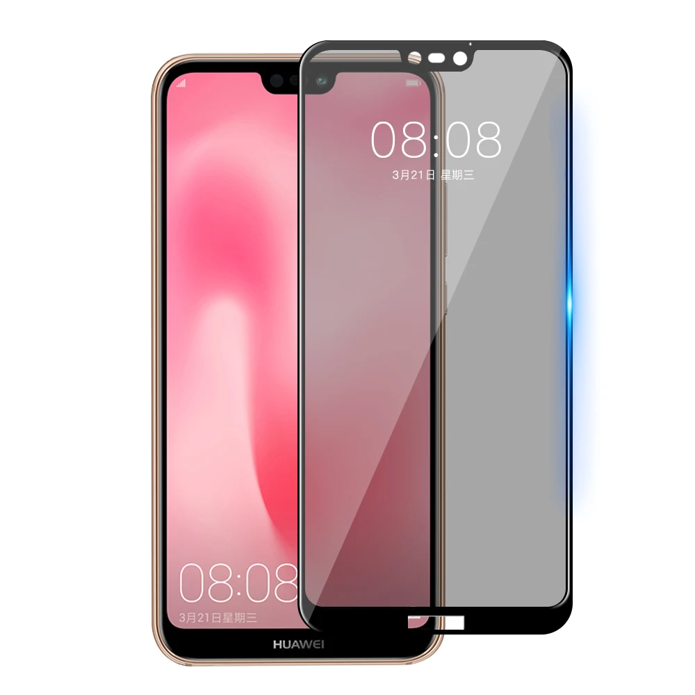 9H полная Защита экрана для huawei P20 Pro P30 Lite Nova 3e 4e антишпионское ослепляющее закаленное стекло высокой четкости