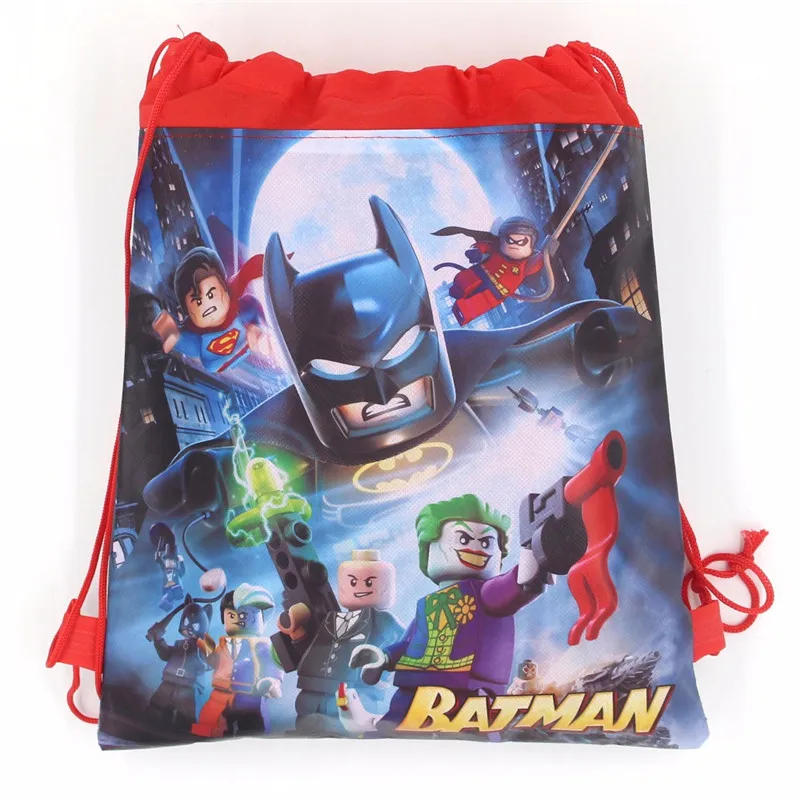 1 шт. школьные принадлежности паук мультфильм новый рюкзак нетканый Бэтмен