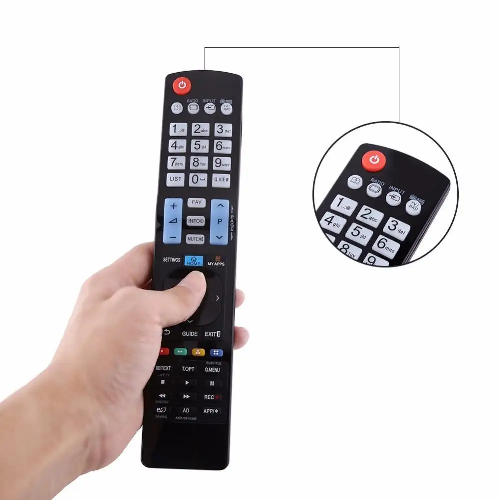 Телевизор для AKB73615306/AKB73615309/AKB72615379/AKB72914202 Универсальный умный светодиодный пульт