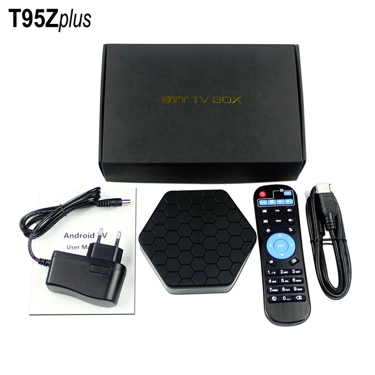 AMLOGIC S912 ANDROID TV BOX T95Z PLUS 3ГБ 32ГБ МЕДИАПЛЕЕР 2,4Г&amp;5G ДВОЙНОЙ WI-FI BT4.0 ГИГАБИТНЫЙ LAN 7,1 SMART BOX ON.