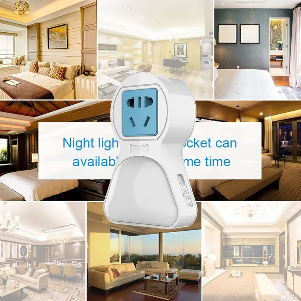 Creative Mini Two-color Temperature Light Control Induction Energy Saving Lamp USB Charging Decompression | Освещение