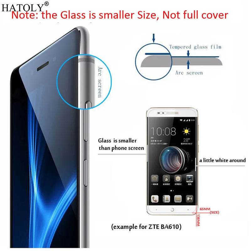 2pcs Glass For Nokia 6.1 Plus Tempered Screen Protector X6 2018 TA-1099 Protective Film | Мобильные телефоны и аксессуары