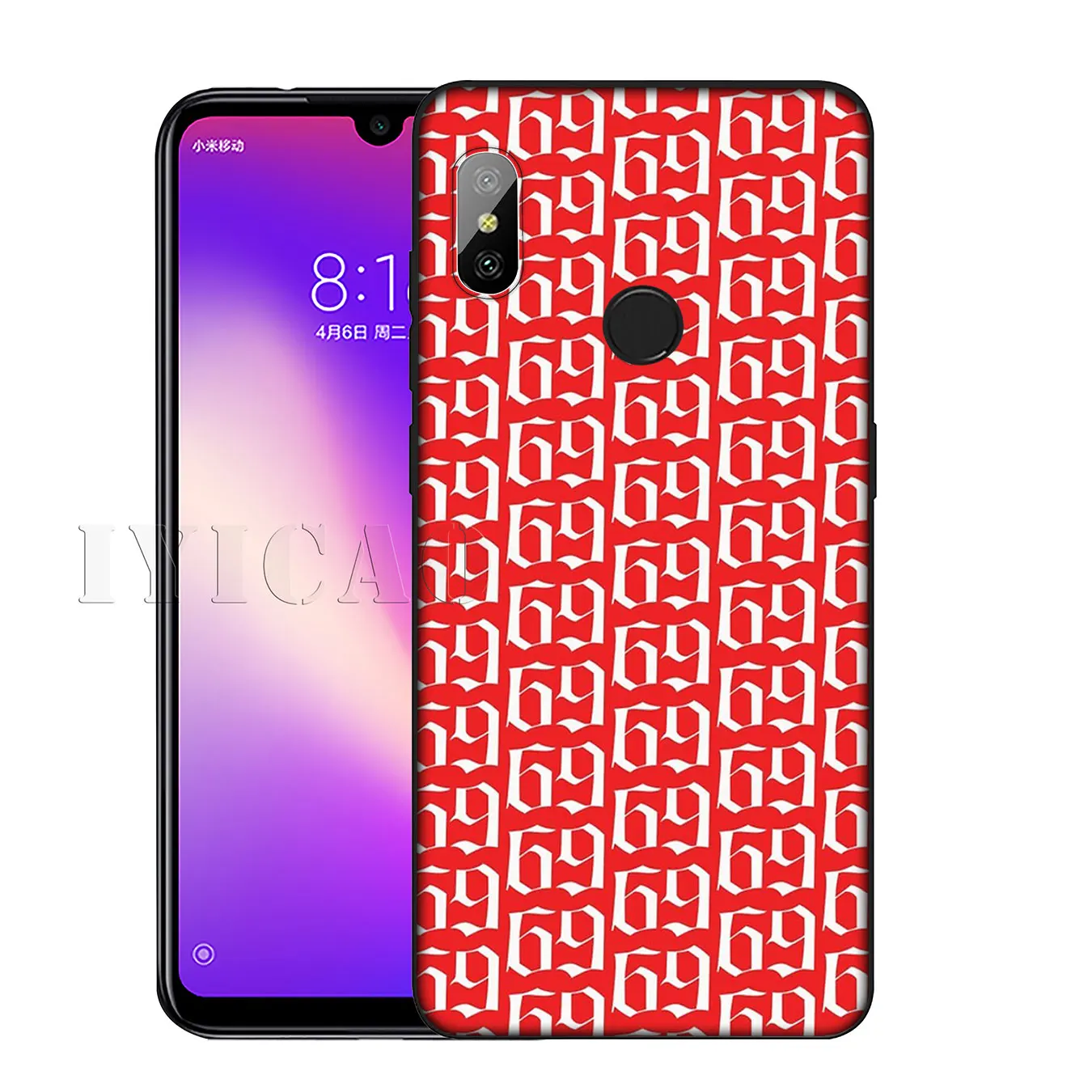 IYICAO 6ix9ine Tekashi69 Мягкий силиконовый чехол для телефона в стиле хип-хоп Xiaomi Redmi K20 8A 7A 6A