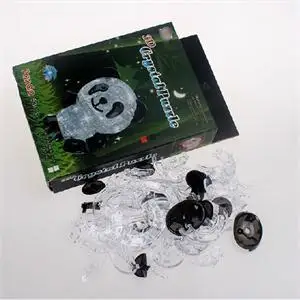 

3D Crystal Puzzle Jigsaw Model Diy Panda Intellectual Toy Gift Furnish Gadget Children's Educational Toys Christmas Gift