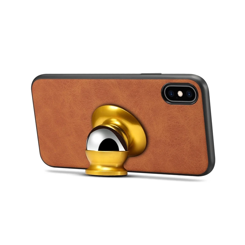 HOTR магнитный держатель чехол для iphone XS Max 6 6s 7 8 plus X XR Винтажный телефона из