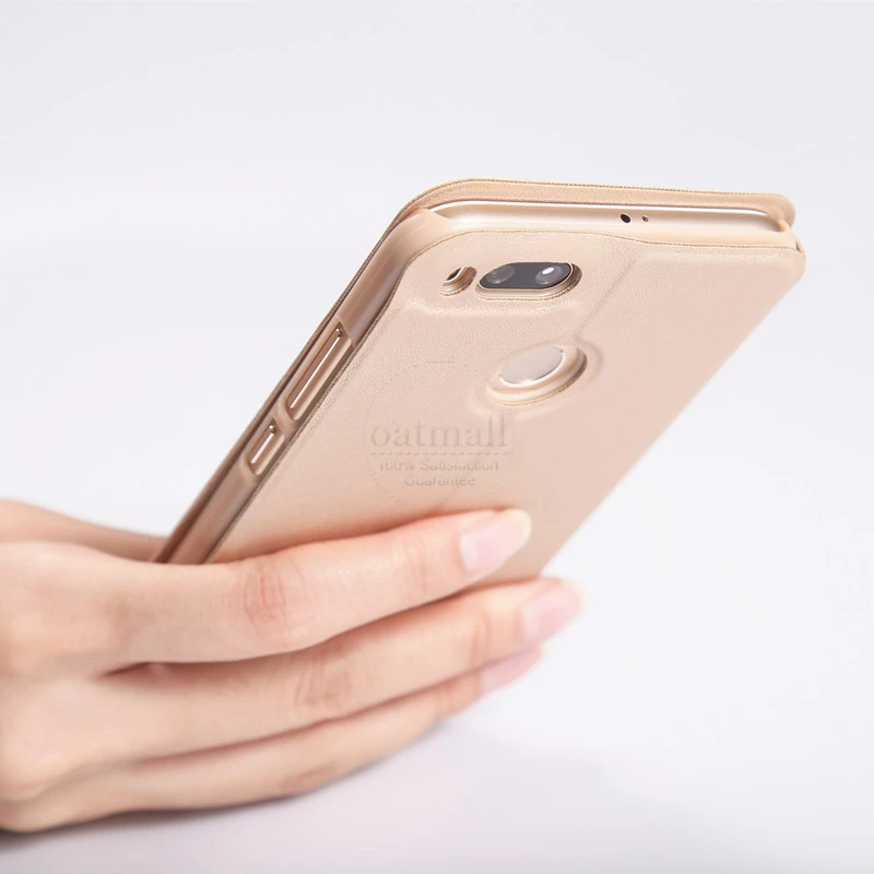 Роскошный умный флип чехол из ПУ кожи для Xiaomi MI A1 Чехол на xiomi 5X MIA1 с Авто Сон