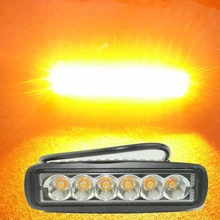 12v 24v Янтарная светодиодные противотуманные фары Дневные Фары