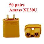 Разъемы Amass XT30U XT30 XT90HS XT90H XT90S для аккумулятора Lipo RC, разъемы Male Female RC для 40-90A, более толстый ток, скидка 30%