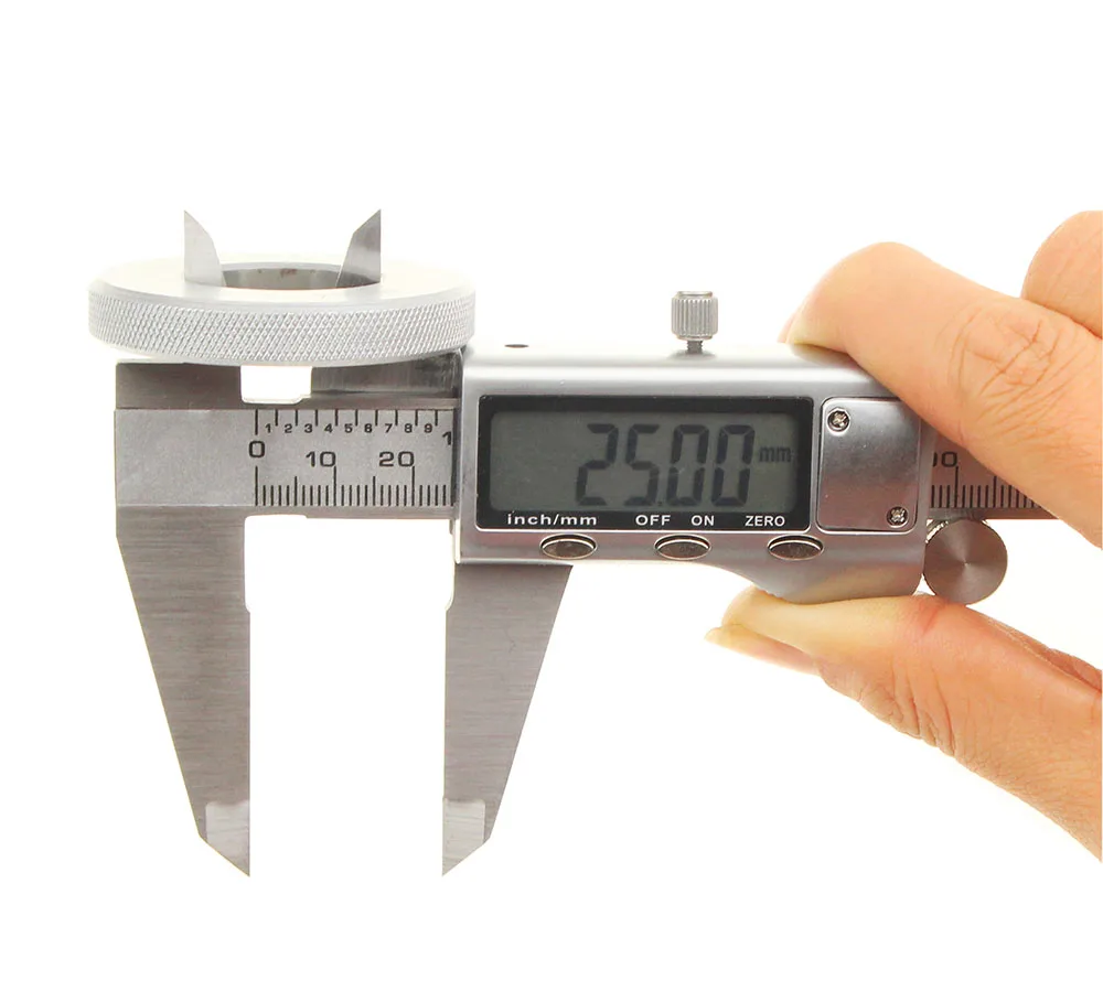 Штангенциркуль цифровой из нержавеющей стали 8 дюймов 0 200 мм мм|metal casing digital