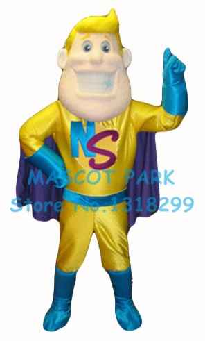 

mascot super man hero mascot costume for adult hot sale cartoon super hero theme advertising costumes carnival fancy dress kits