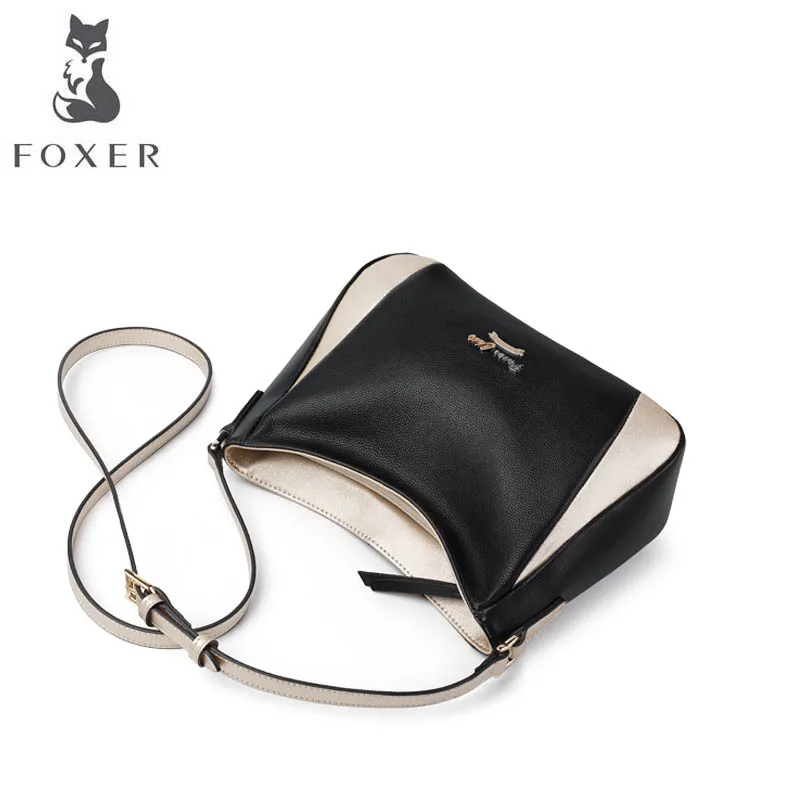Новая брендовая женская сумка FOXER 2020 из натуральной кожи модные роскошные