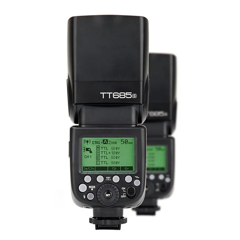 Вспышка Godox TT685S Speedlite светильник GN60 1/8000 с HSS TTL + вспышка Trans mi tter (MI Shoe) для Sony A58 A7RII A7II
