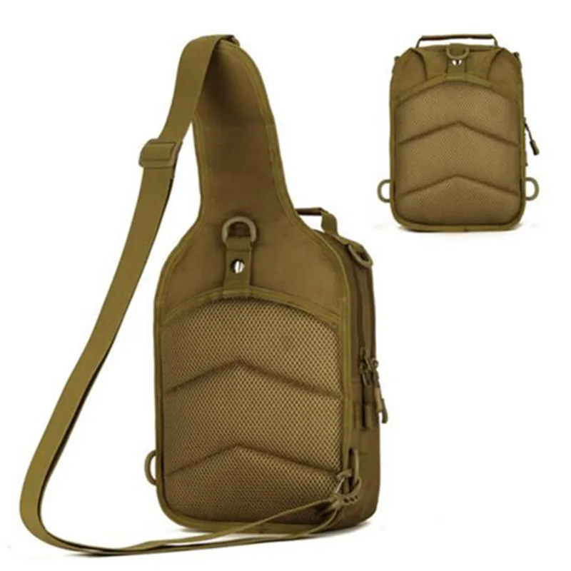 Мужская Военная нагрудная сумка нейлоновый мужской рюкзак на одно плечо