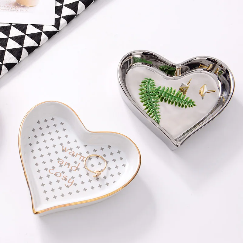 Маленькая Фотографическая тарелка WOWCC с ручной росписью керамическая для