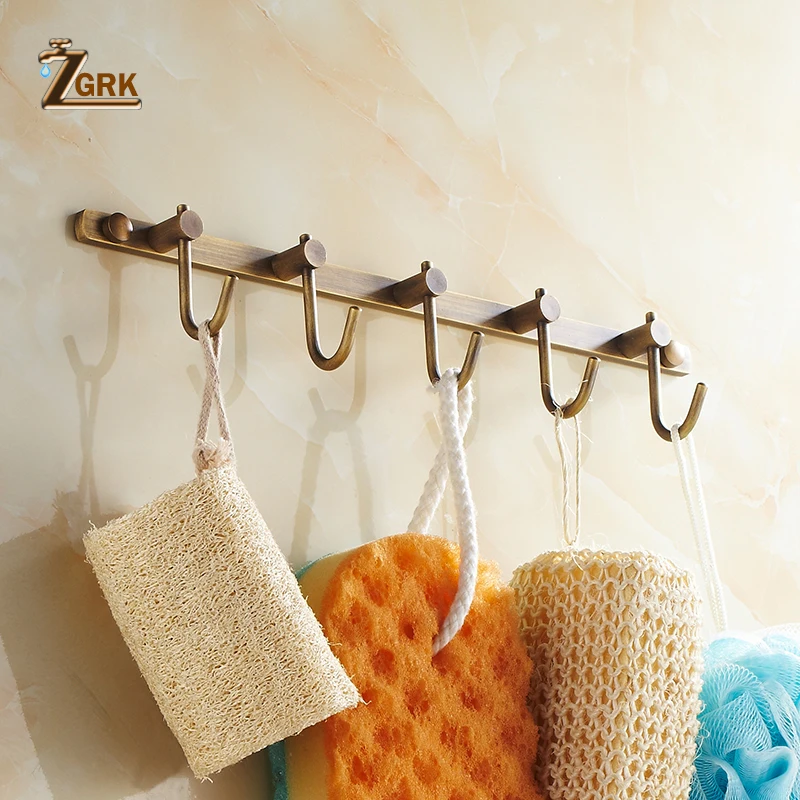 zgrk antique bathroom blue and white porcelain accessories carved copper alloy hardware set wall mounted bathroom hardware kit free global shipping