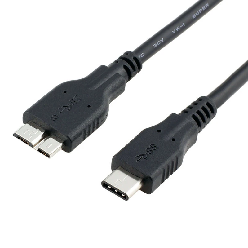 1 м 3 фута USB USB-C USB3.1-tipo c masculino para 0 Micro B cabo de dados Ma Book MicroB telefone Movel do