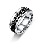 Мужские кольца из титановой стали, подарочные украшения для мужчин 8RD178