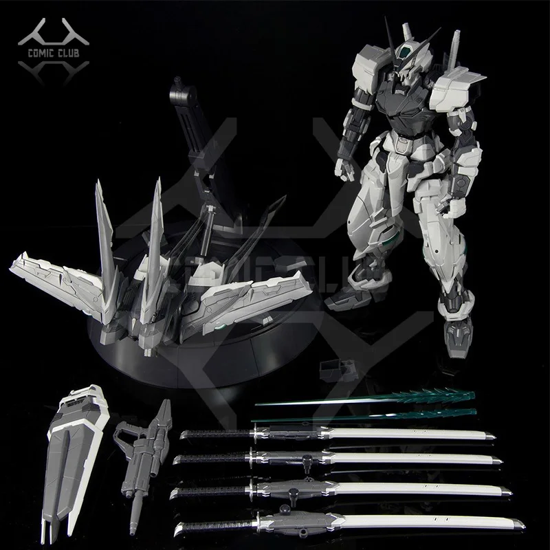 NO COLOR VERSION Comic Club Nillson pg 1/60 Gundam seed сбивается с пути красная рамка с крылом рюкзак без цветной версии сборка фигурка игрушка - Цвет: NO COLOR VERSION